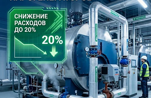 Энергоэффективность парогенераторов: как снизить расходы до 20%